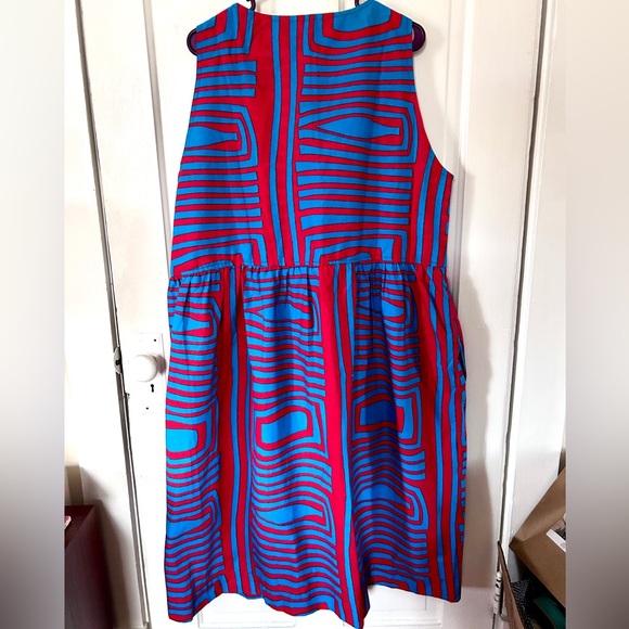 Yevu Clothing Tie Top Midi Dress - Picture 4 of 4